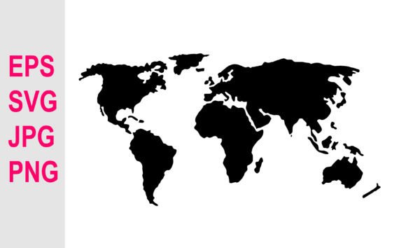Download World Map SVG - World Collection