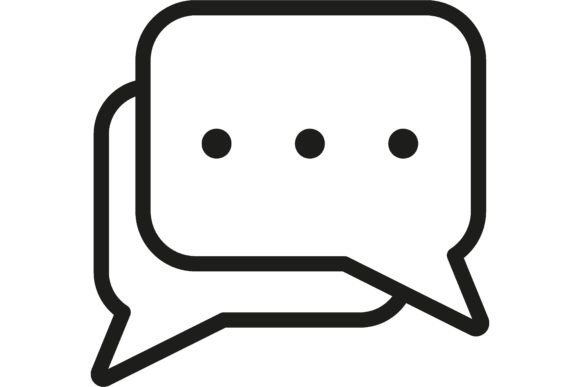 Download SMS Line Icon. Messenger, Chat, Speech B - Speech Collection